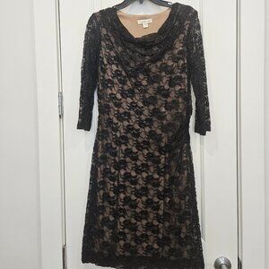 Black Lace Cocktail Dress